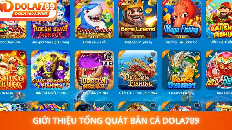 Giới thiệu tổng quát bắn cá Dola789