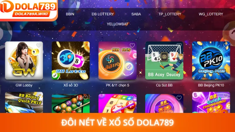 Đôi nét về xổ số Dola789